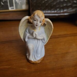 Vintage 40s Ceramic Angel Figurine